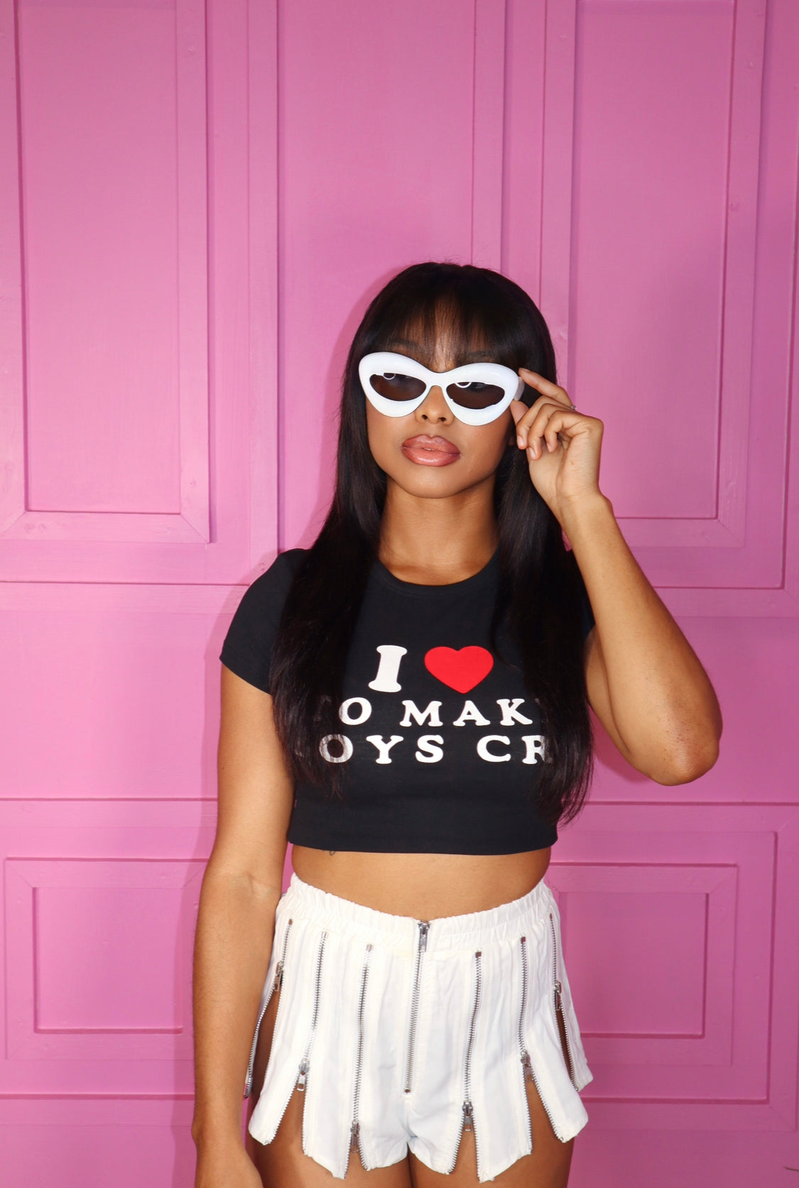 Trendsetter Frames (White Cateye)
