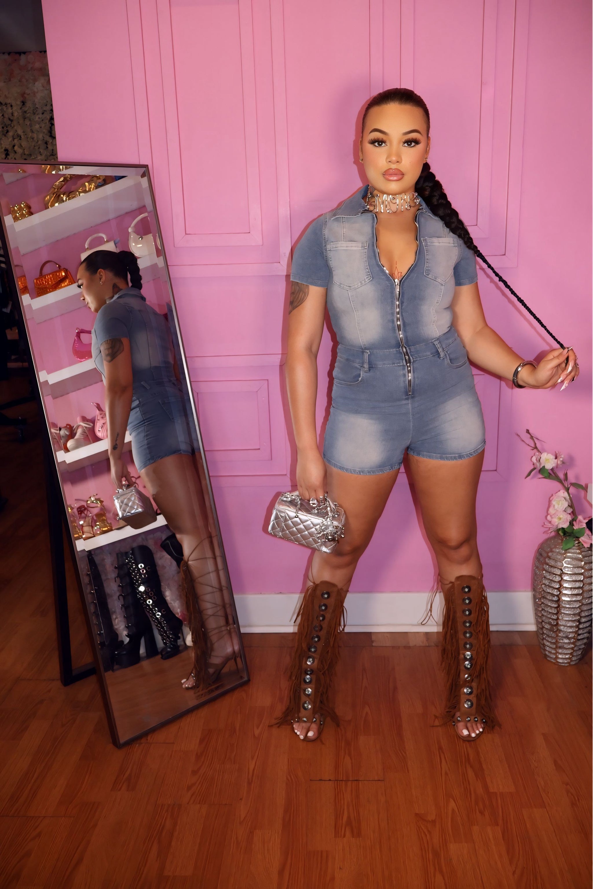 Hold Em Romper
