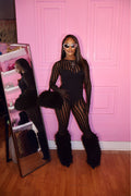Dream Girl Bodysuit (Black)