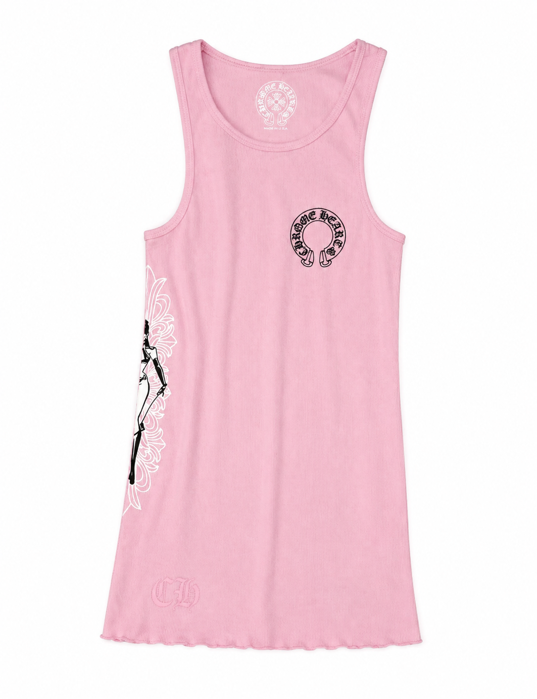 Chrome Angel Dress (Pink)