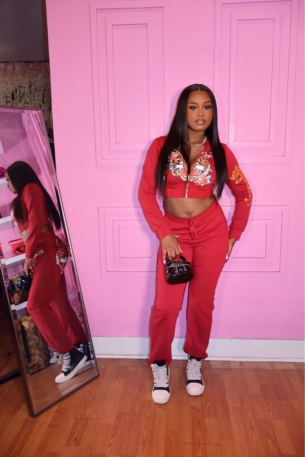 Ed Sweat Set (Burgundy)