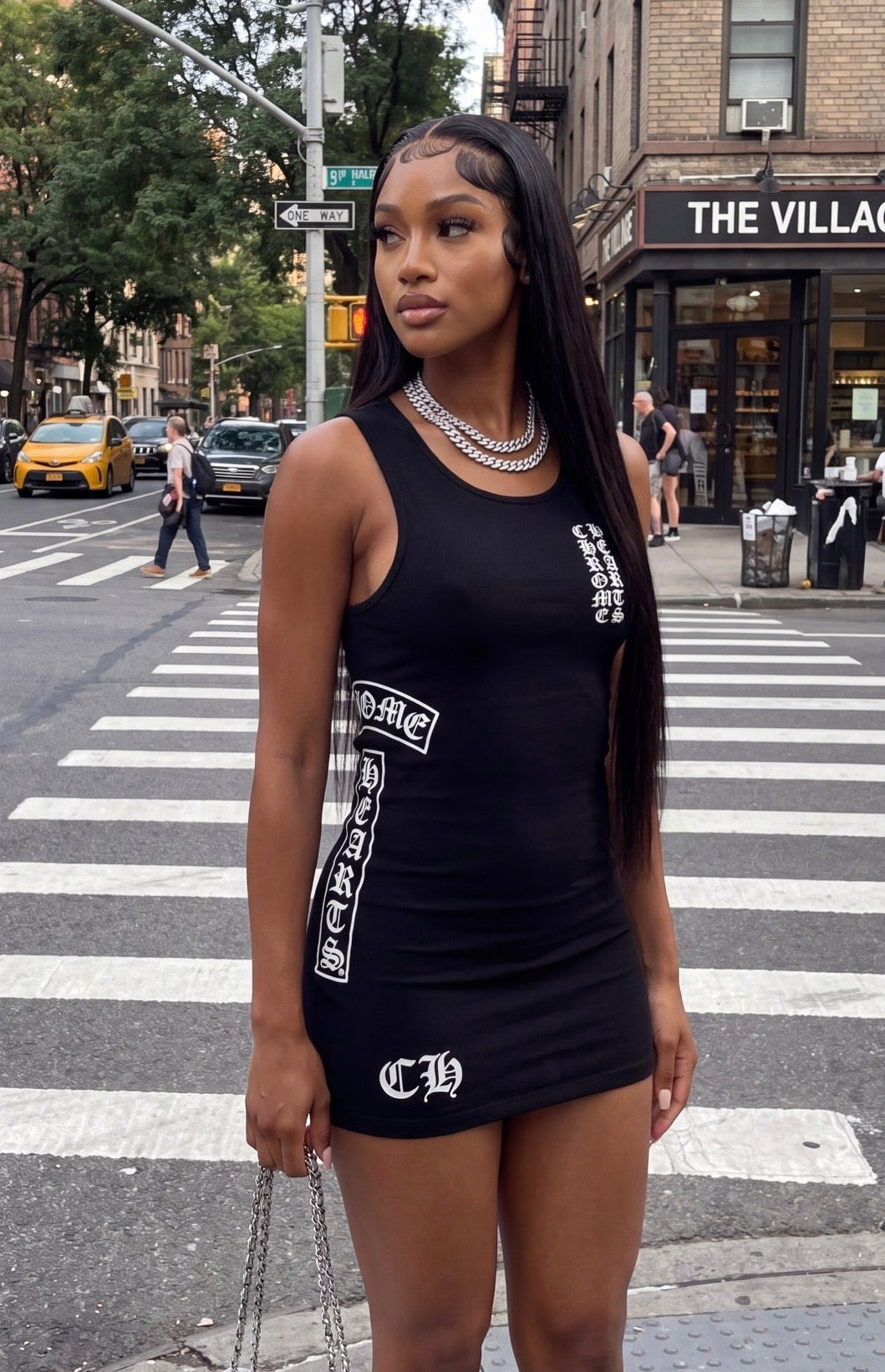 Chrome Status Dress (Black)