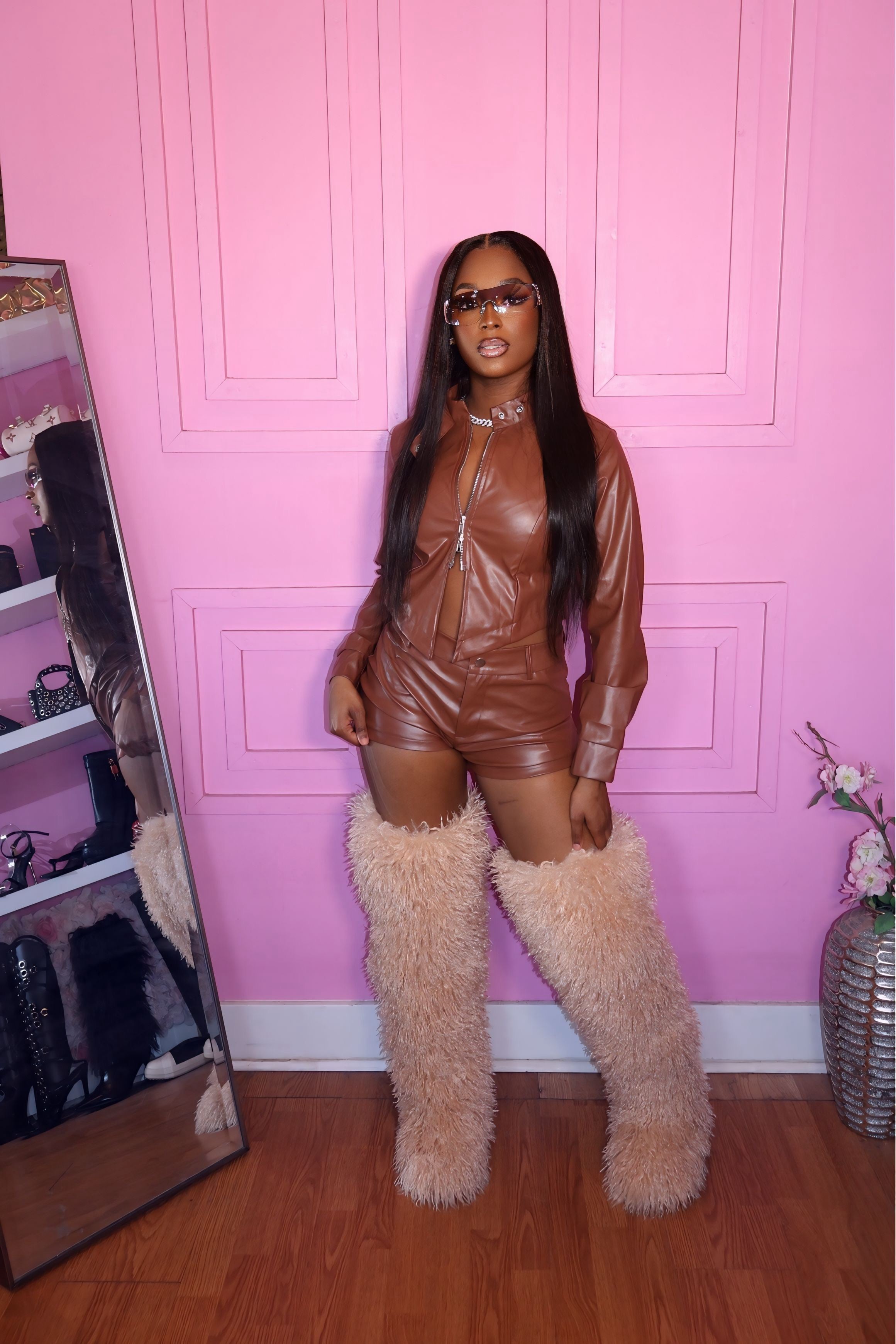Foxy Set (Brown)