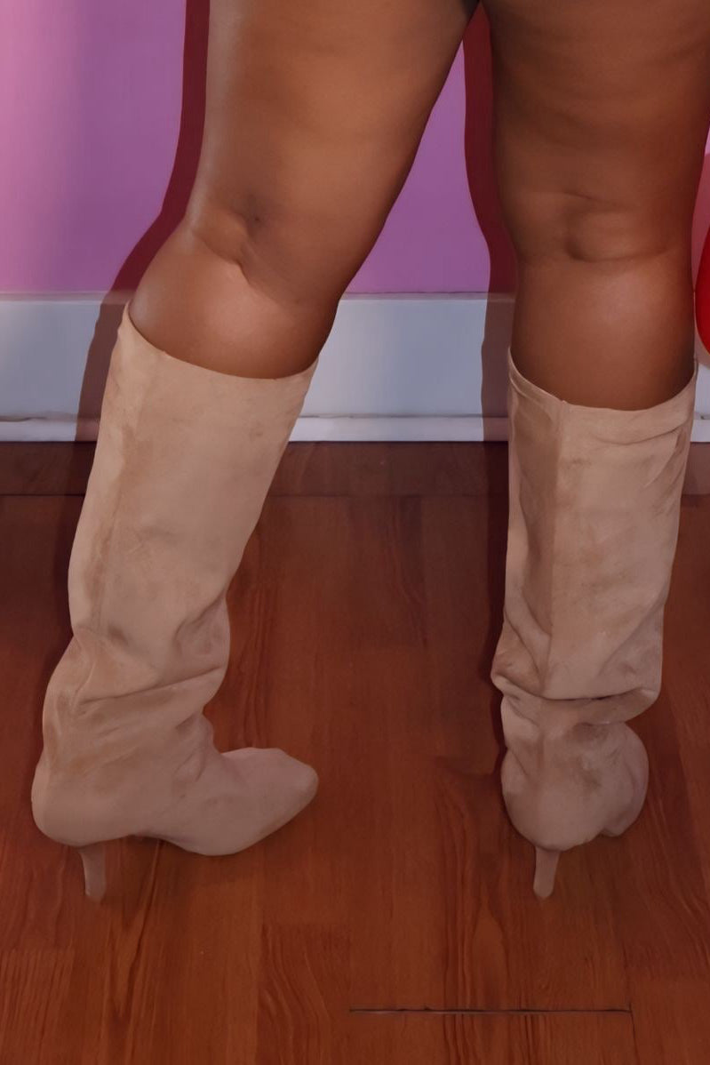 Mushroom Boots (Tan)