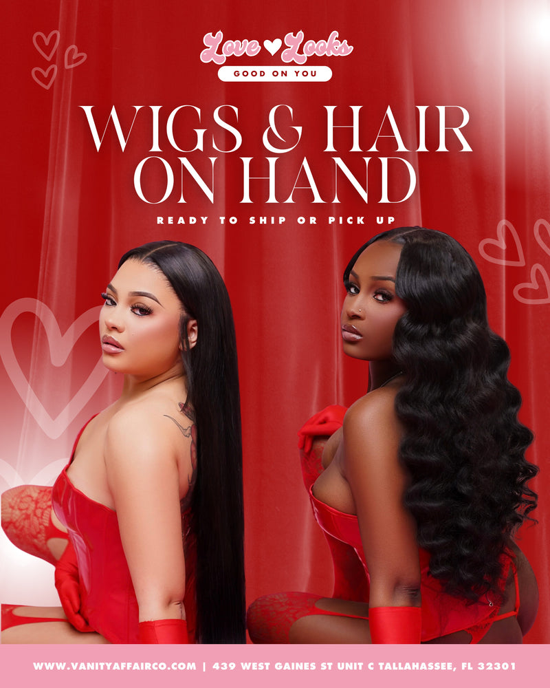 On Hand Wigs & Bundles - Ready To Ship & Pick Up