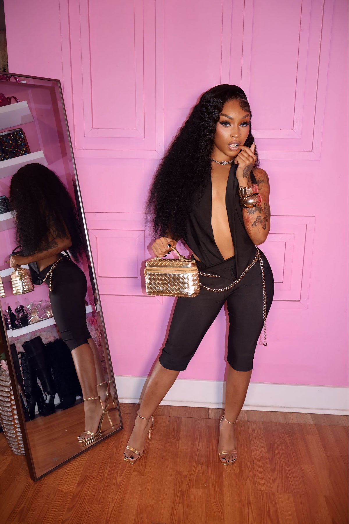 Addiction Jumpsuit (Black)