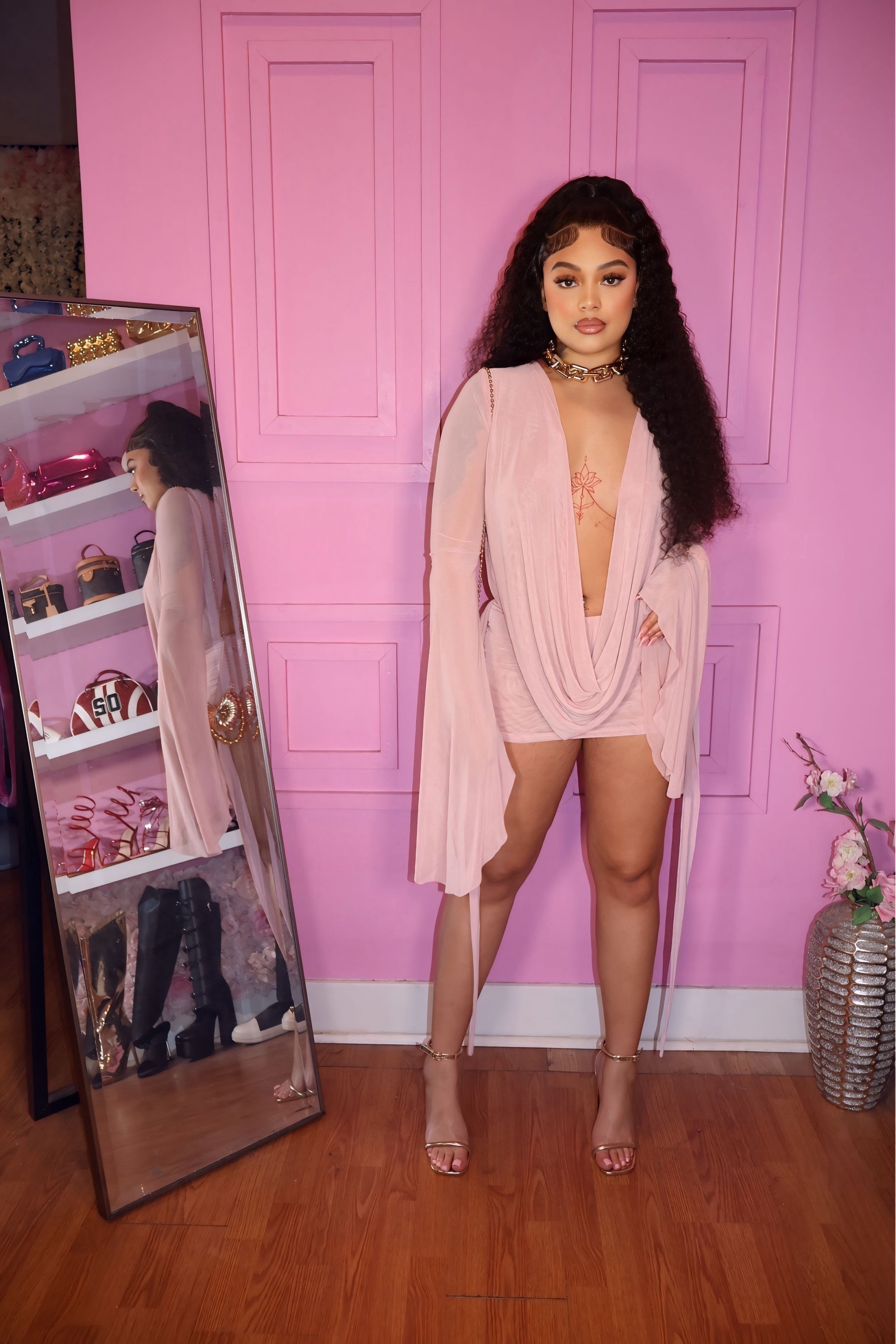 Soft Life Dress (Pink)