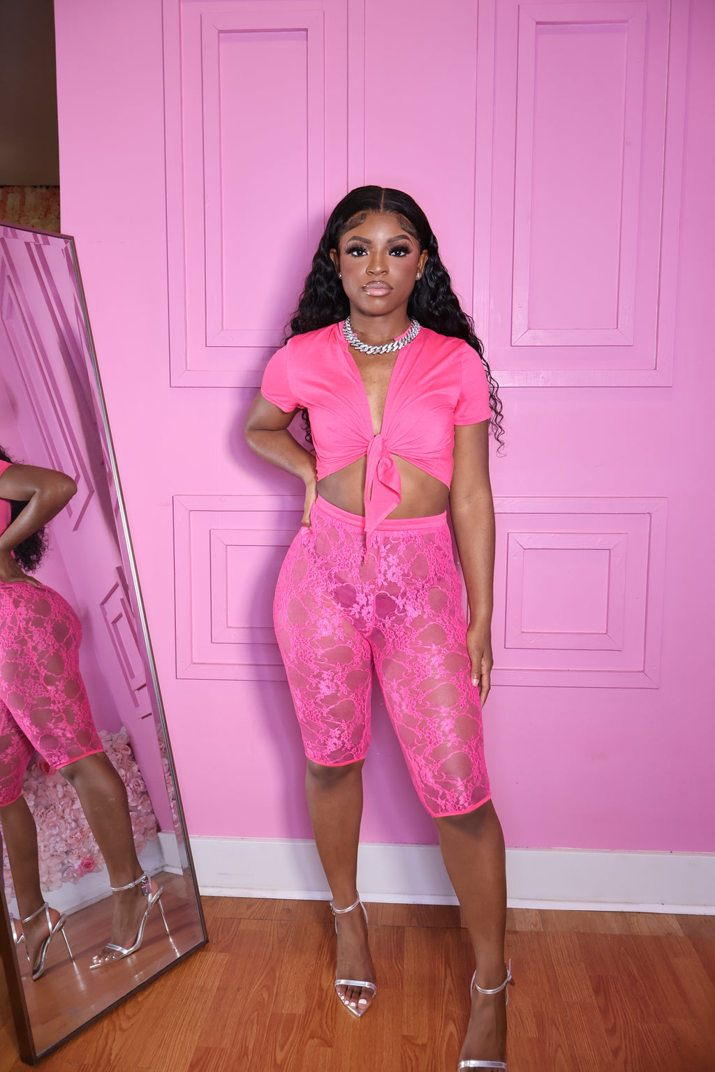 Laced Set (Pink)