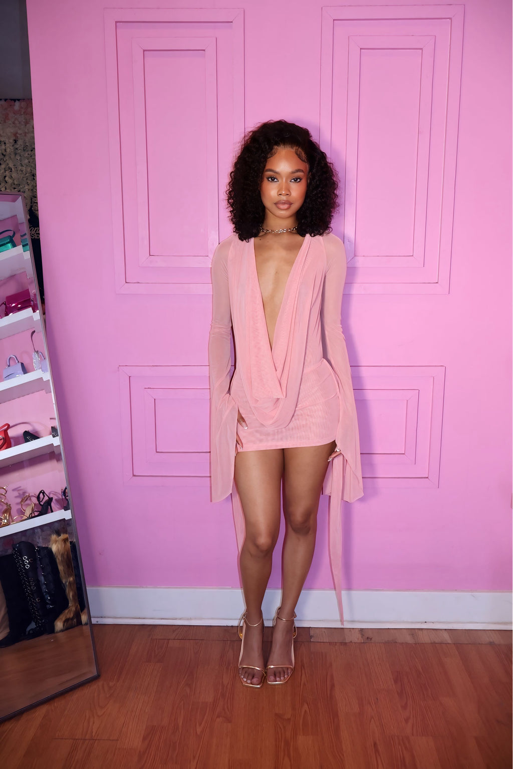 Soft Life Dress (Pink)