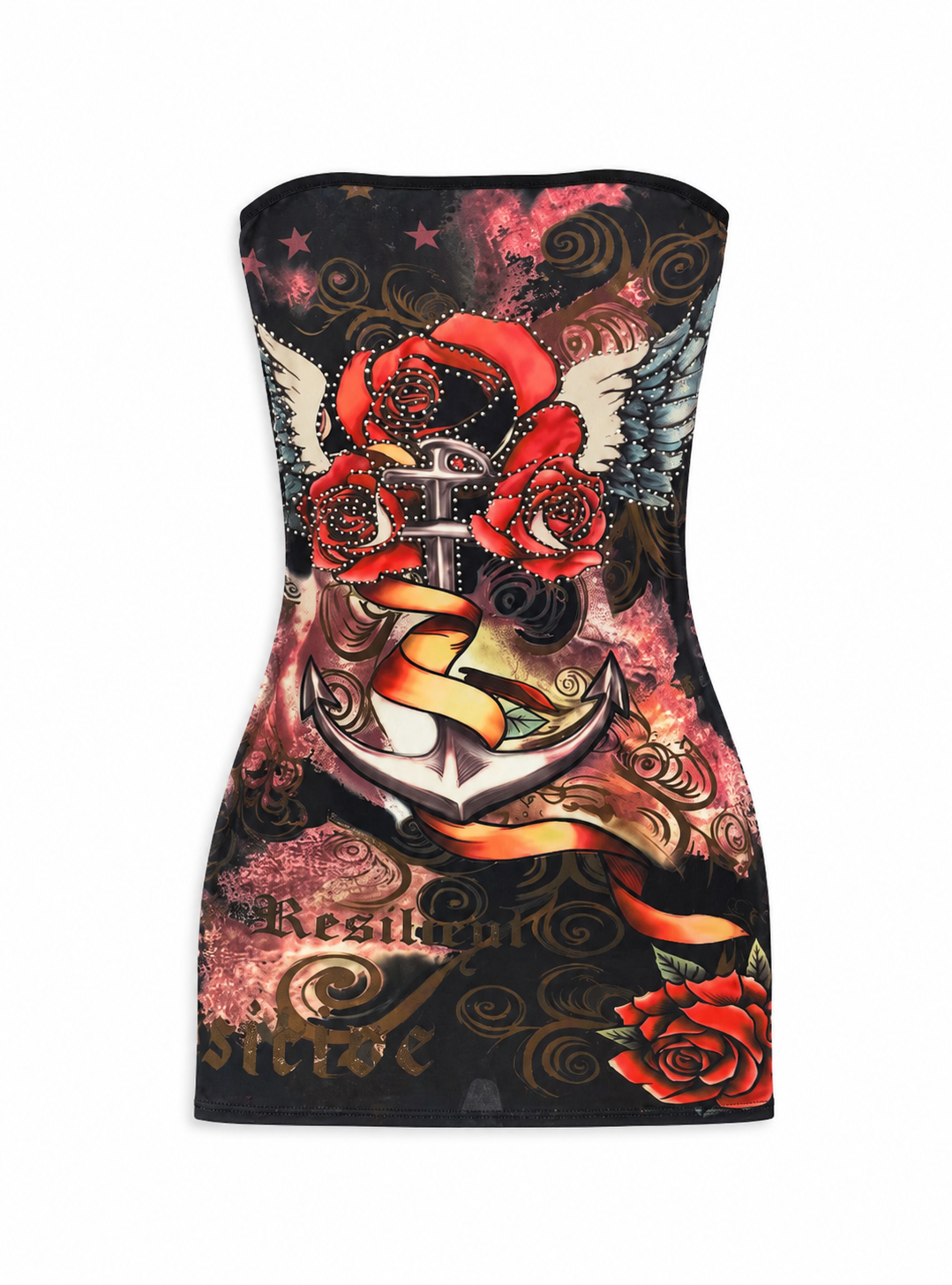 Scarlet Tube Dress (Black)