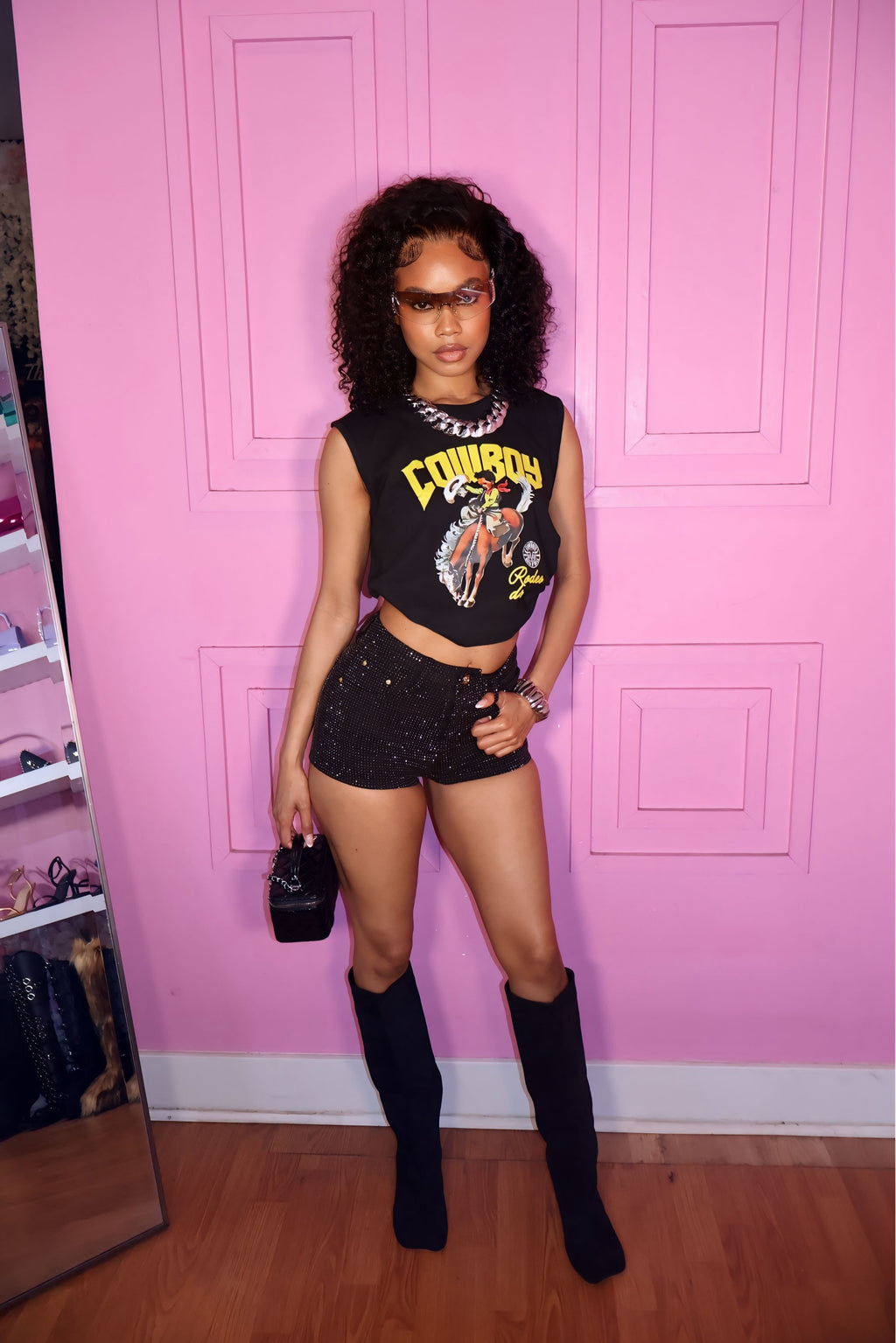 Diamond Shorts (Black)