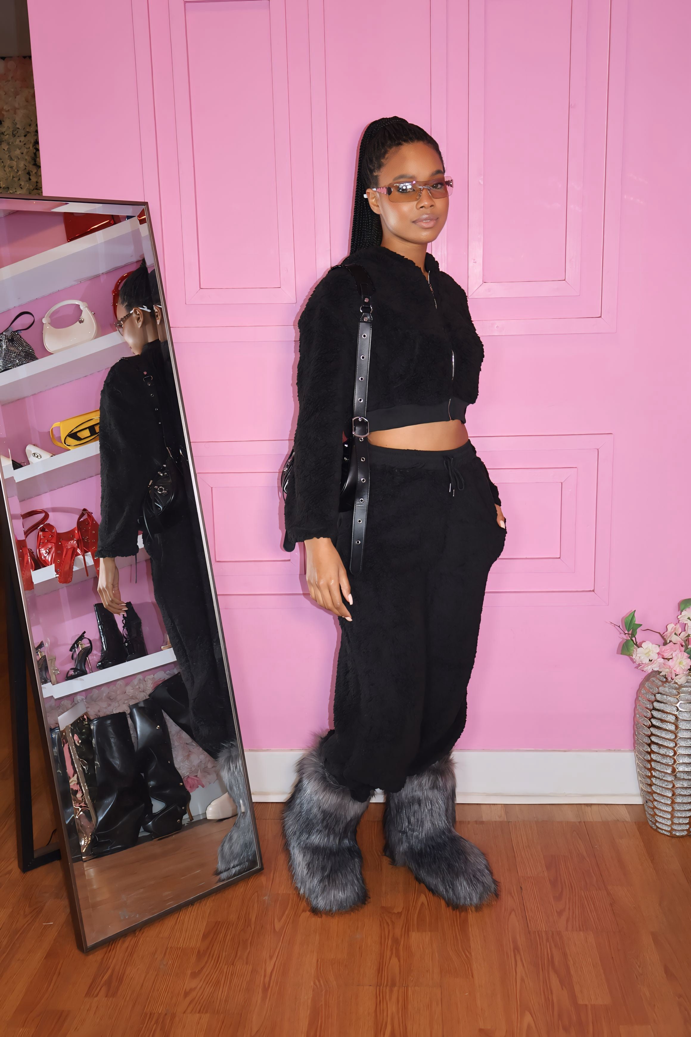 Cuddle Buddy Set (Black)