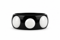 Pop Art Bangle- Black & Bold Dot