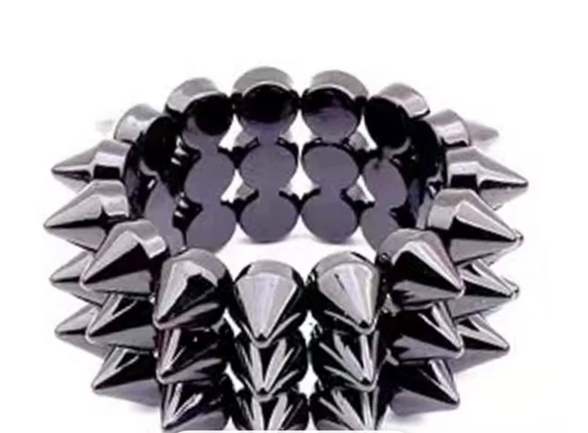 Spiked Bracelet (Black)