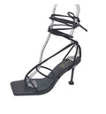 Tie Me Up Heels (Black)
