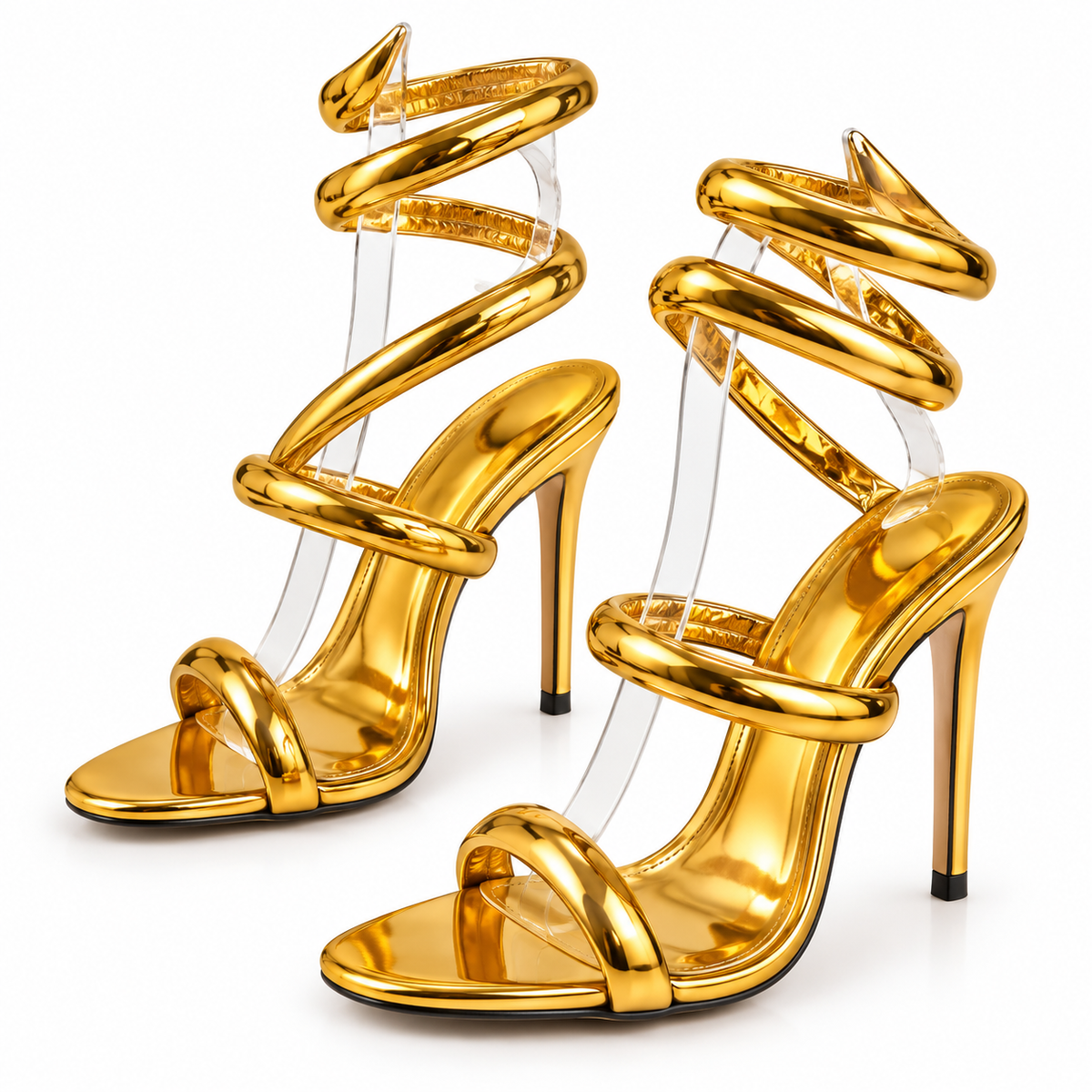Spiraling Heel (Gold)