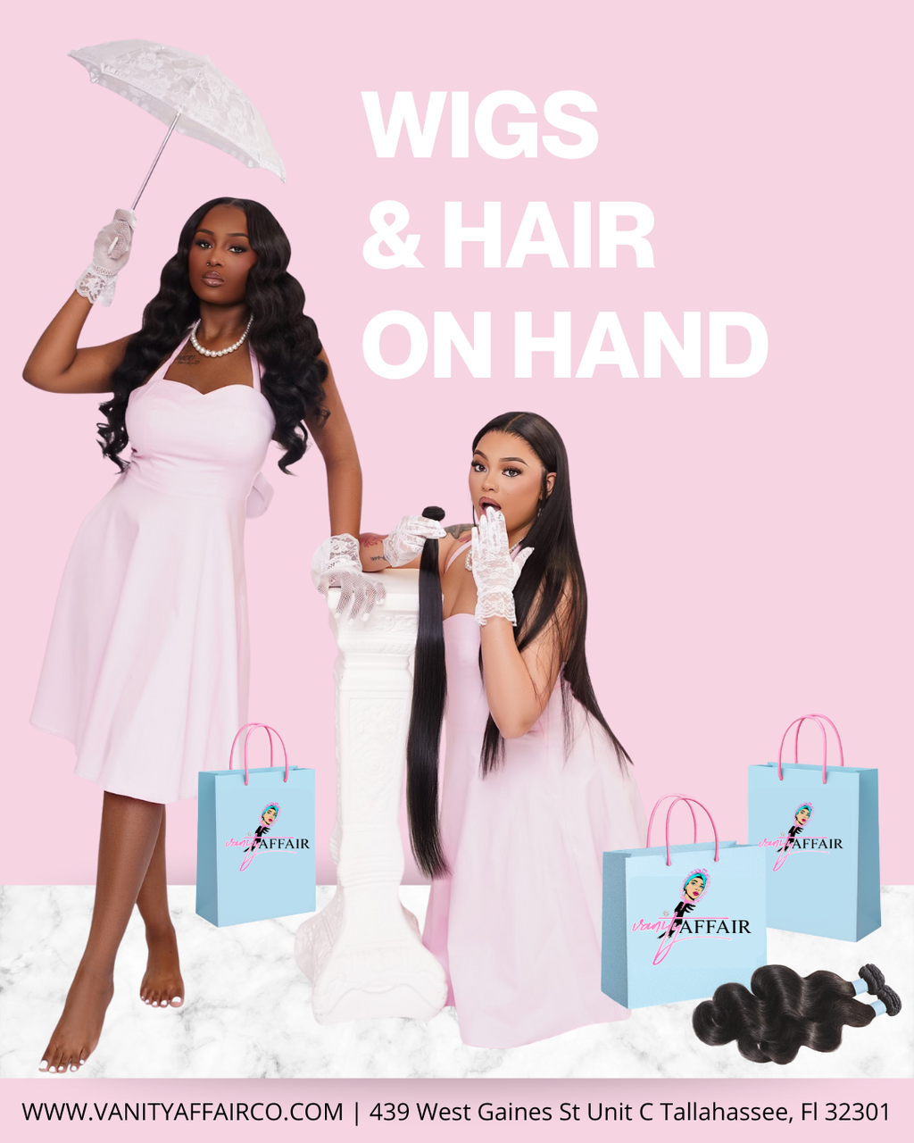 On Hand Wigs & Bundles - Ready To Ship & Pick Up