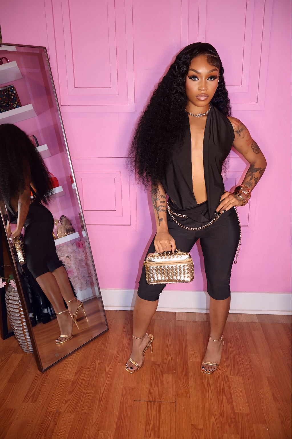 Addiction Jumpsuit (Black)