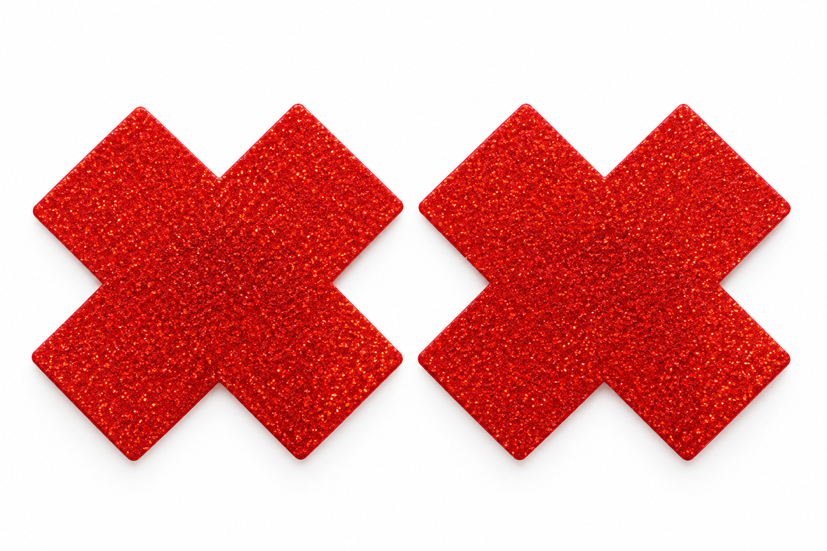 X Mark The Spot Pasties (Red)
