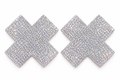 X Mark The Spot Pasties (Silver)