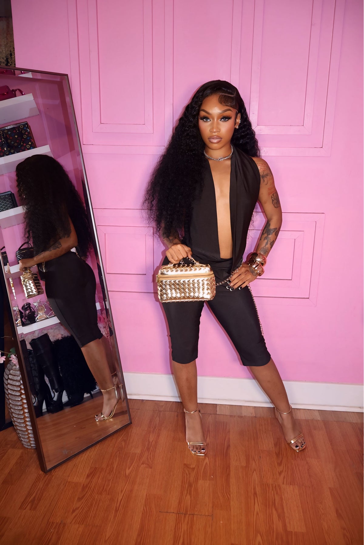 Addiction Jumpsuit (Black)