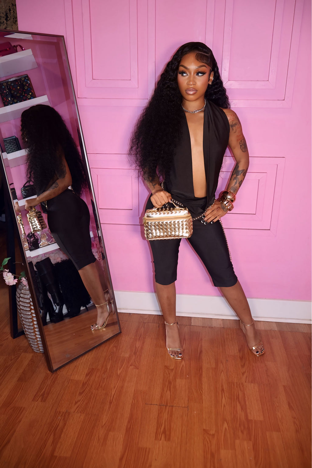 Addiction Jumpsuit (Black)