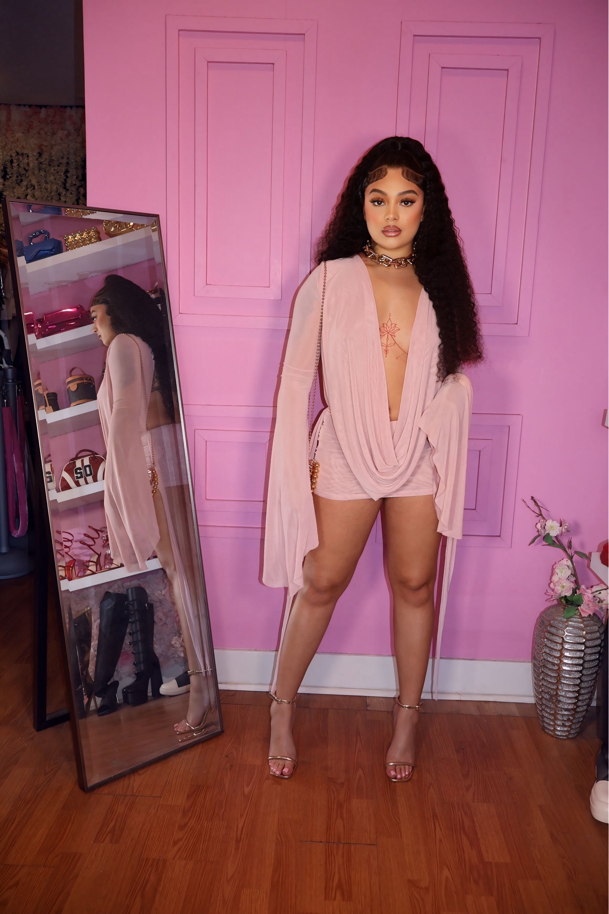 Soft Life Dress (Pink)