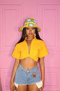 Knit Dream Hat (Yellow)