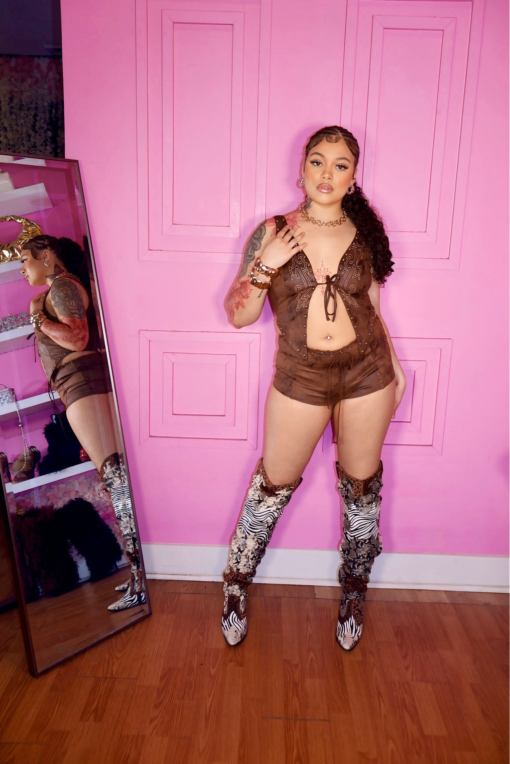 Luxe Shorts (Mocha)