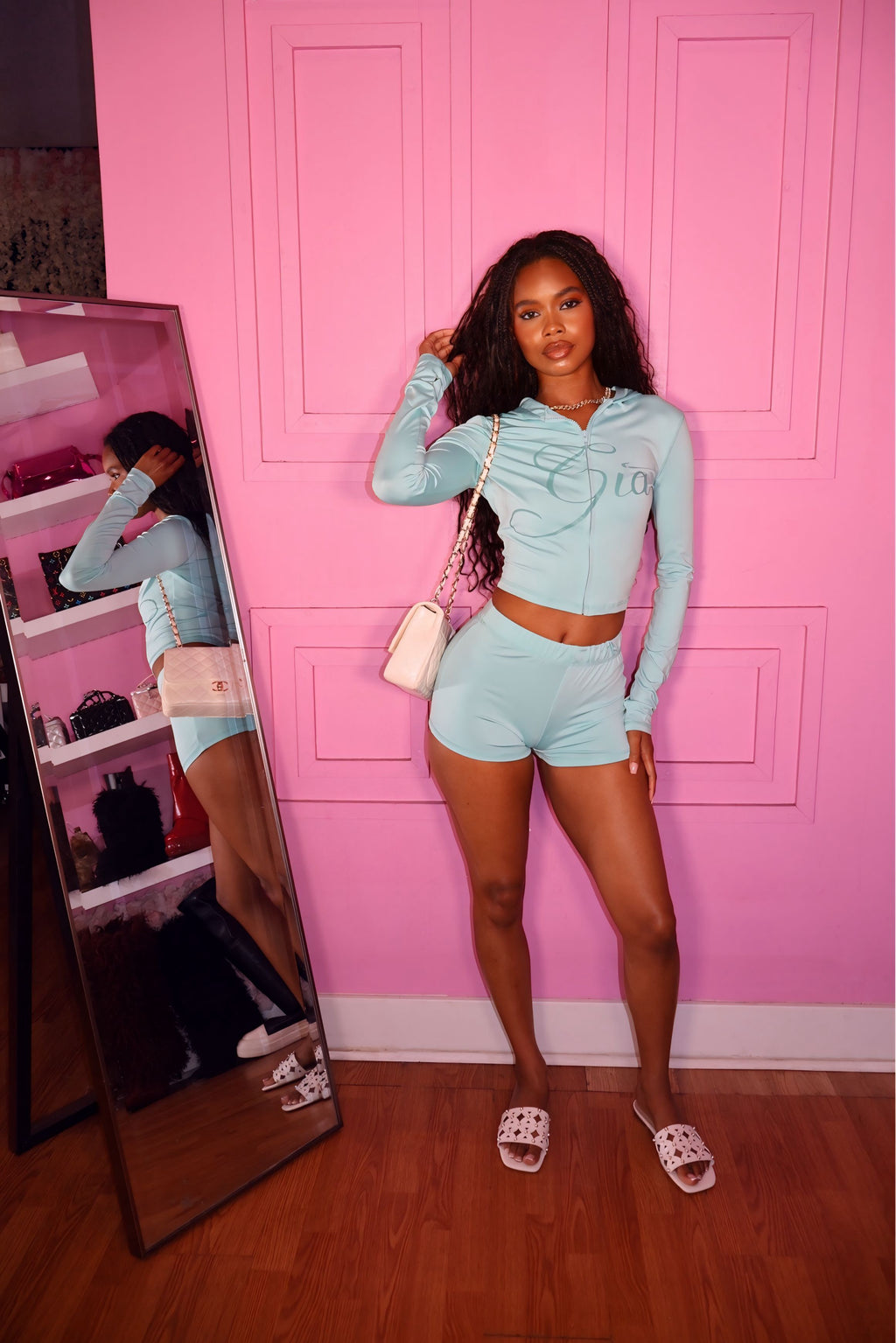 Gia Short Set (Teal)