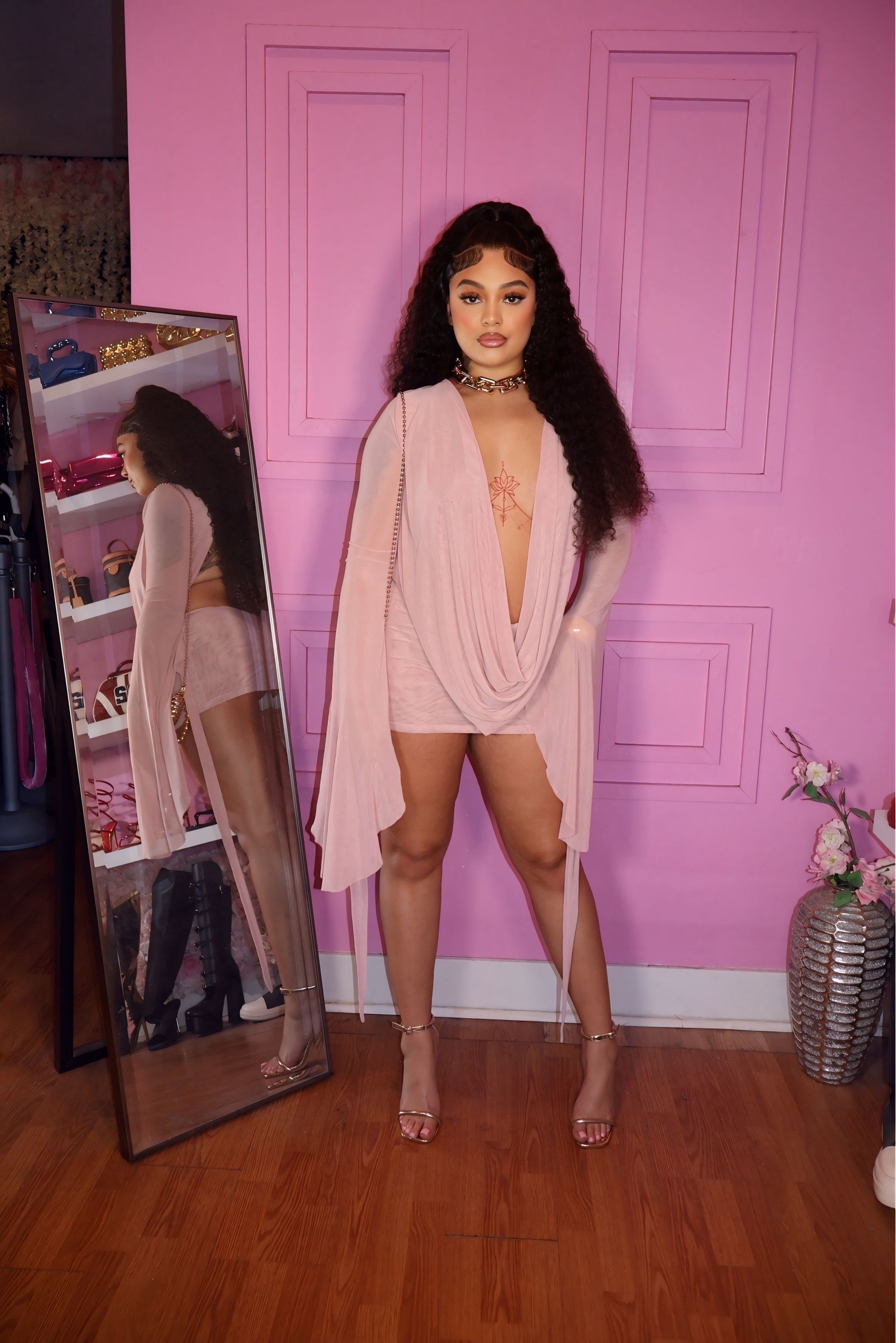 Soft Life Dress (Pink)