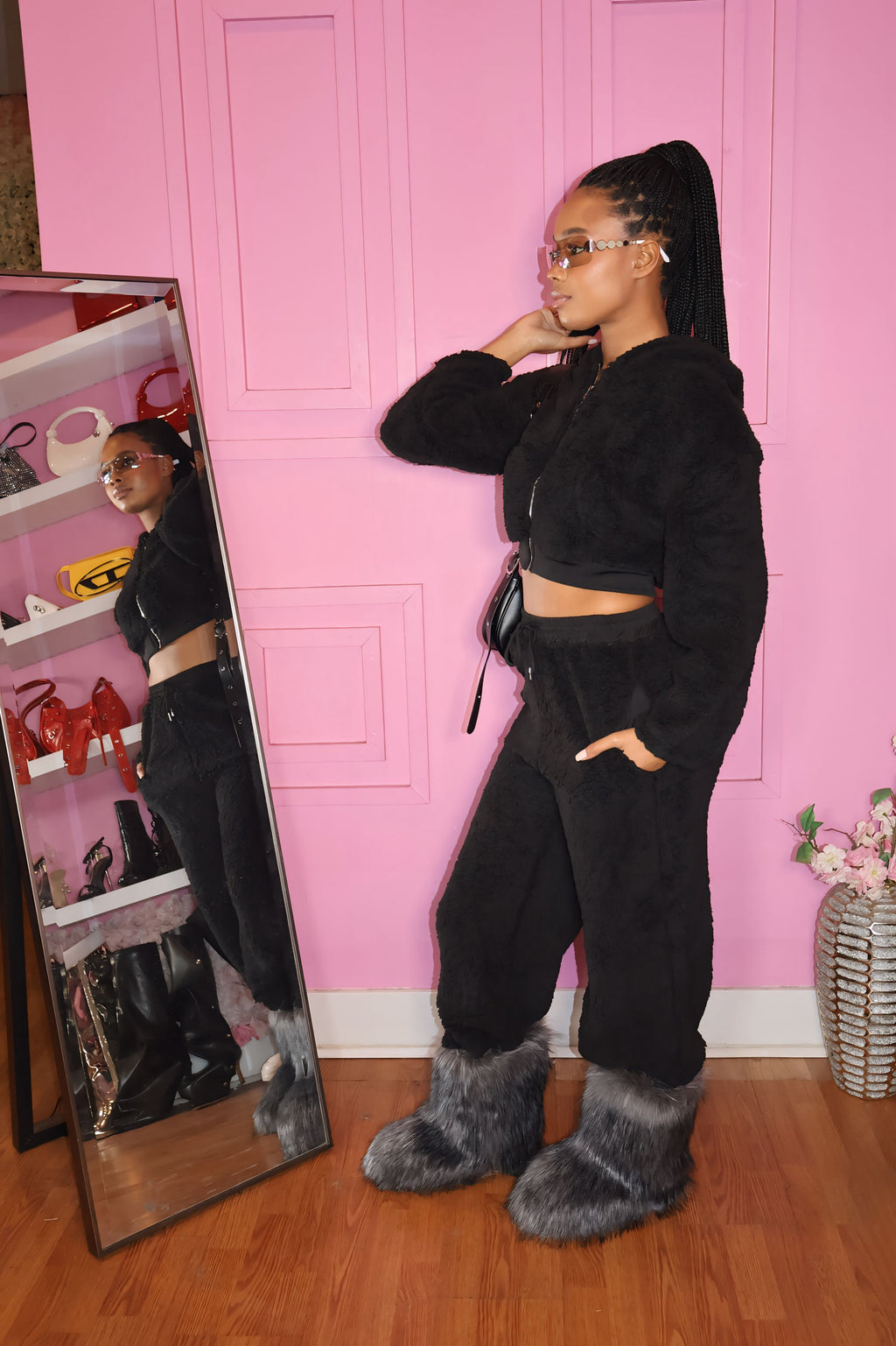 Cuddle Buddy Set (Black)