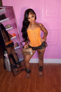 Desire Corset (Orange)