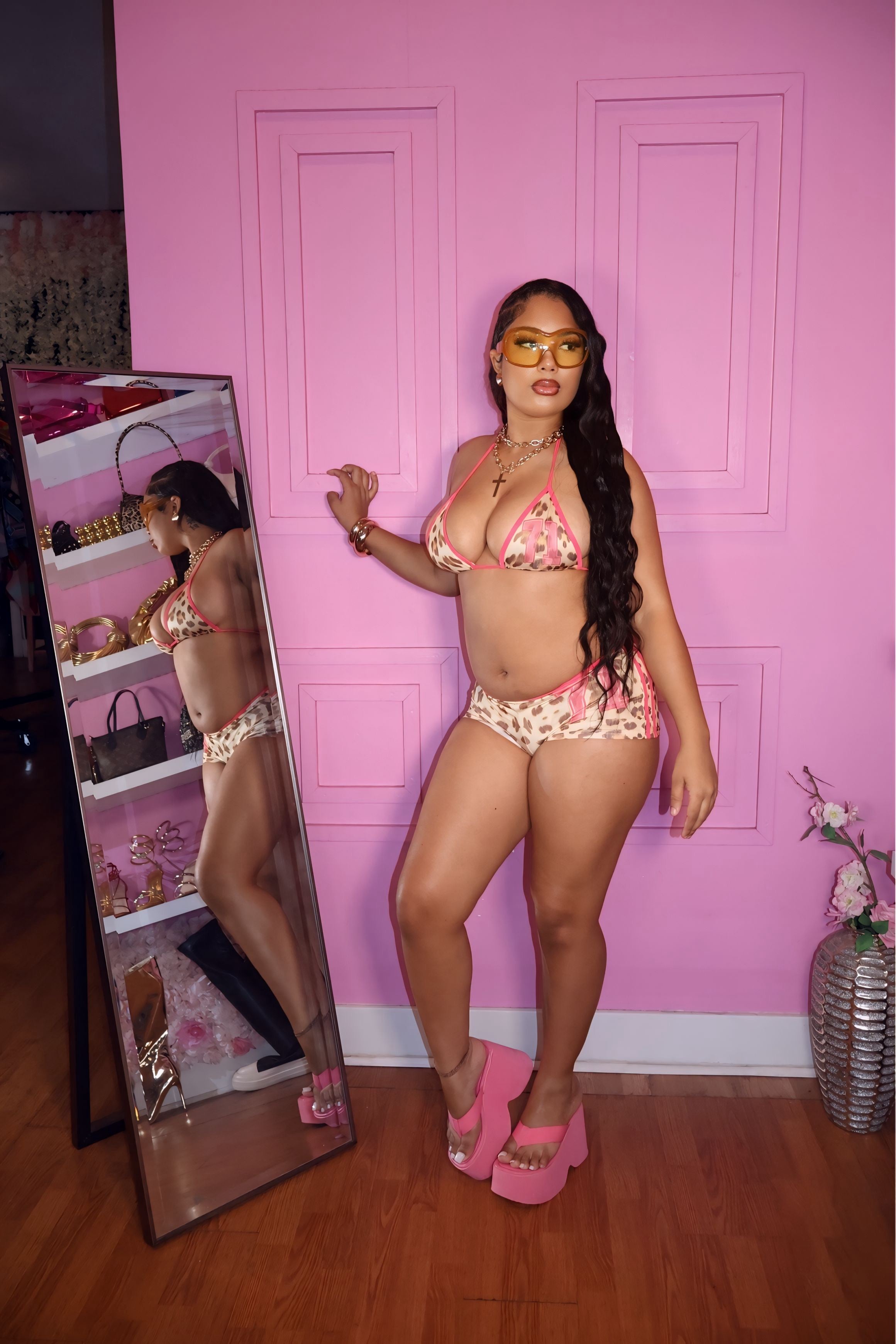 Cheetah Sista Set