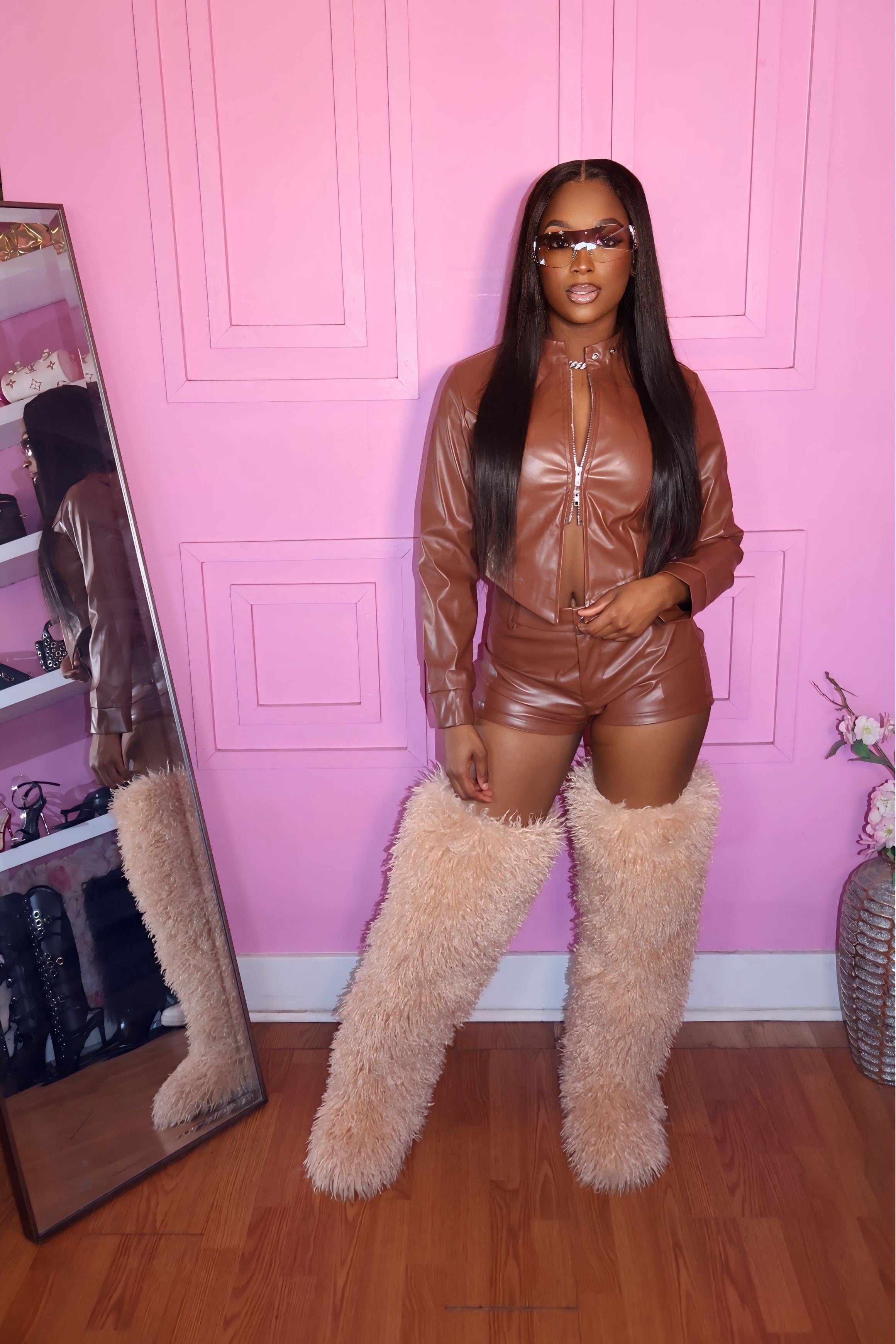 Foxy Set (Brown)