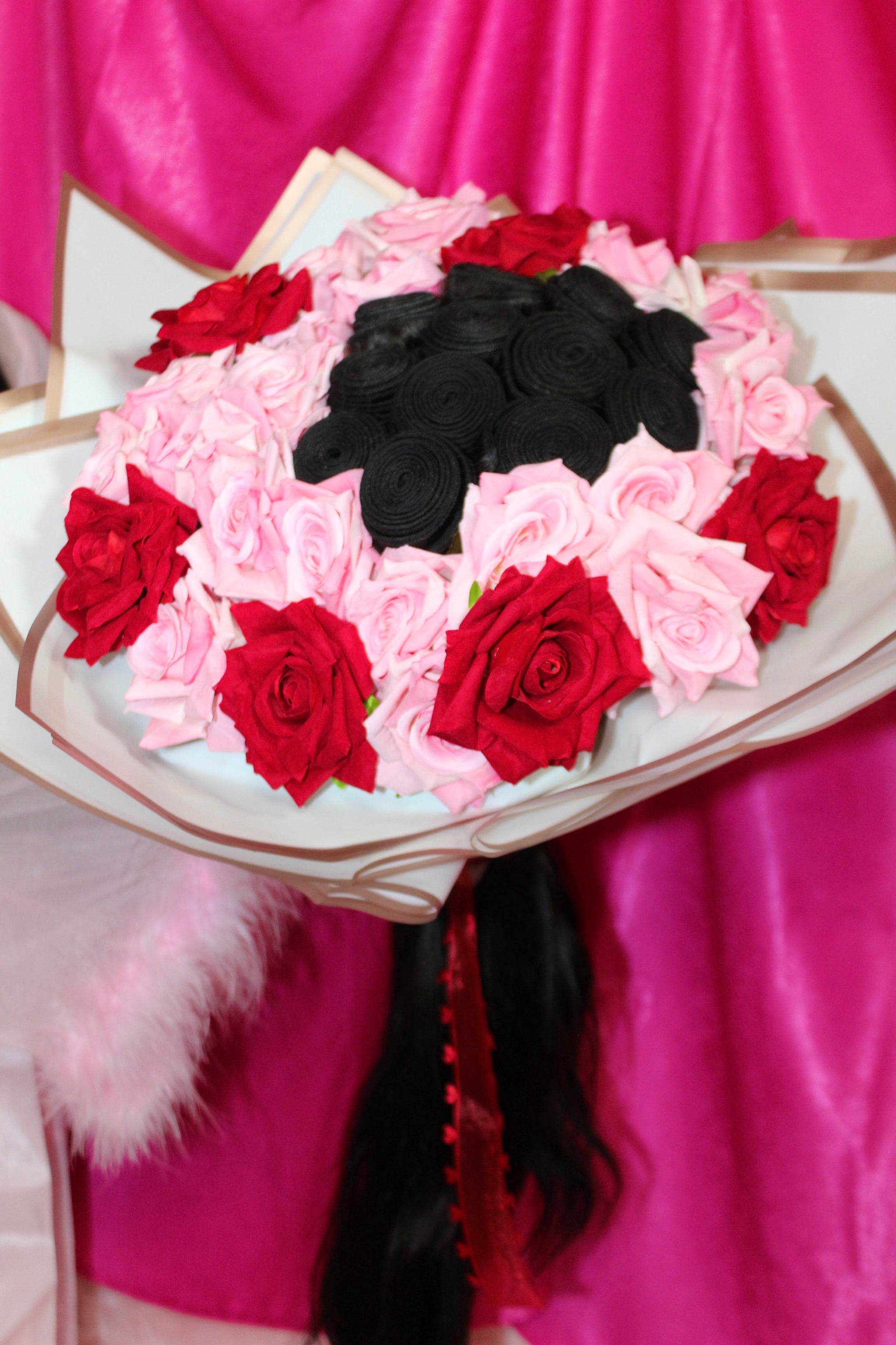 Vanity Hair Rose Bouquet
