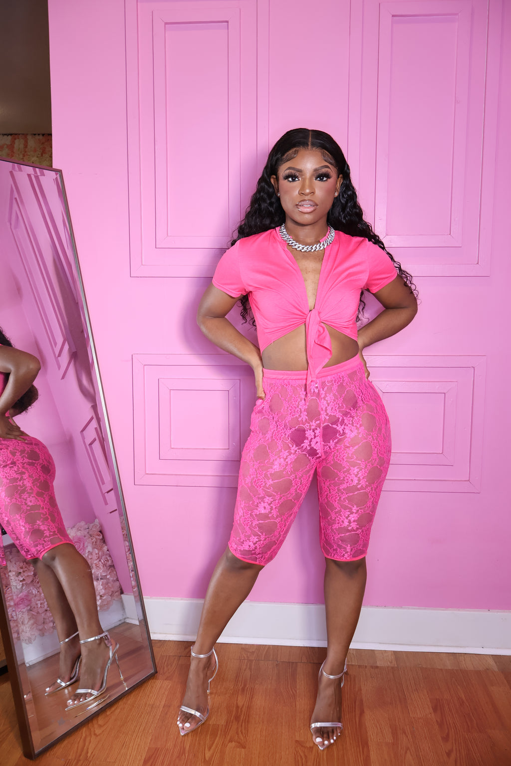 Laced Set (Pink)