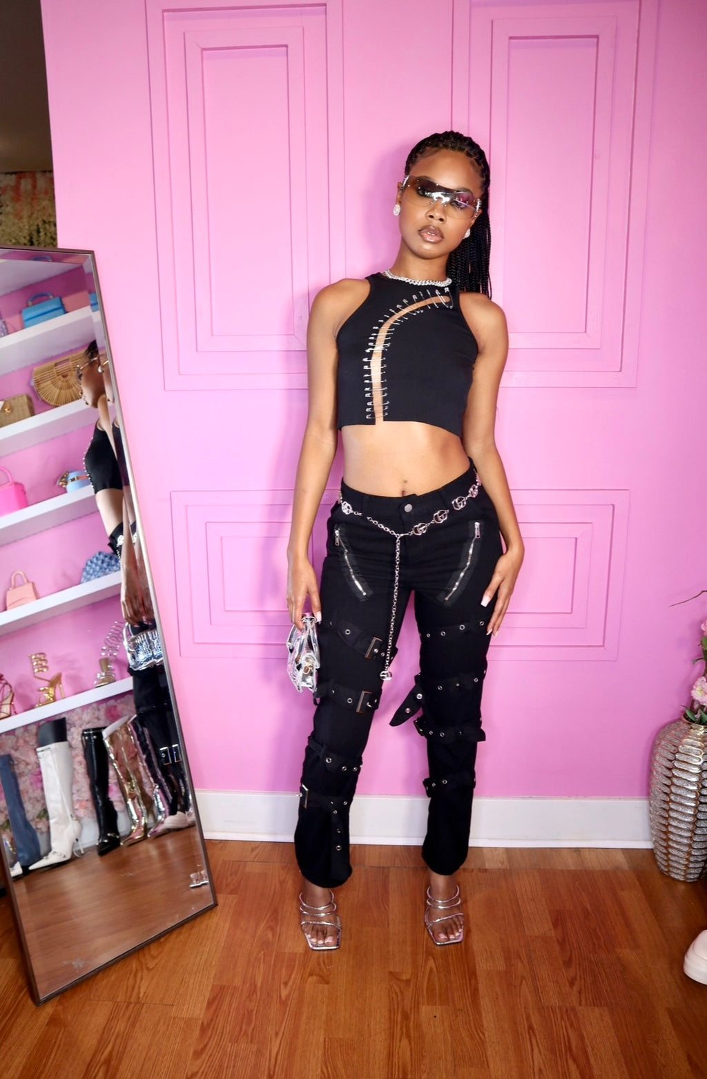 Belted Chic Pants