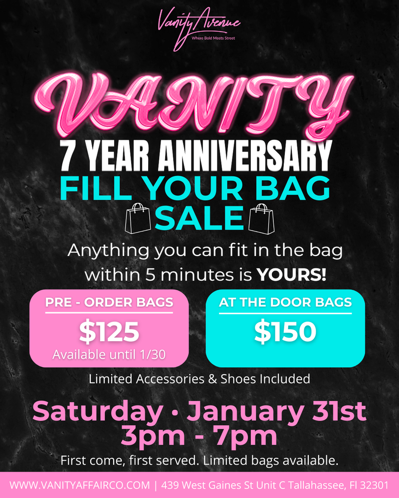 Fill Your Bag Sale Attendance + Bag