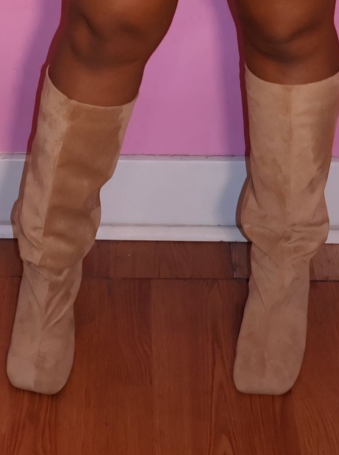 Mushroom Boots (Tan)