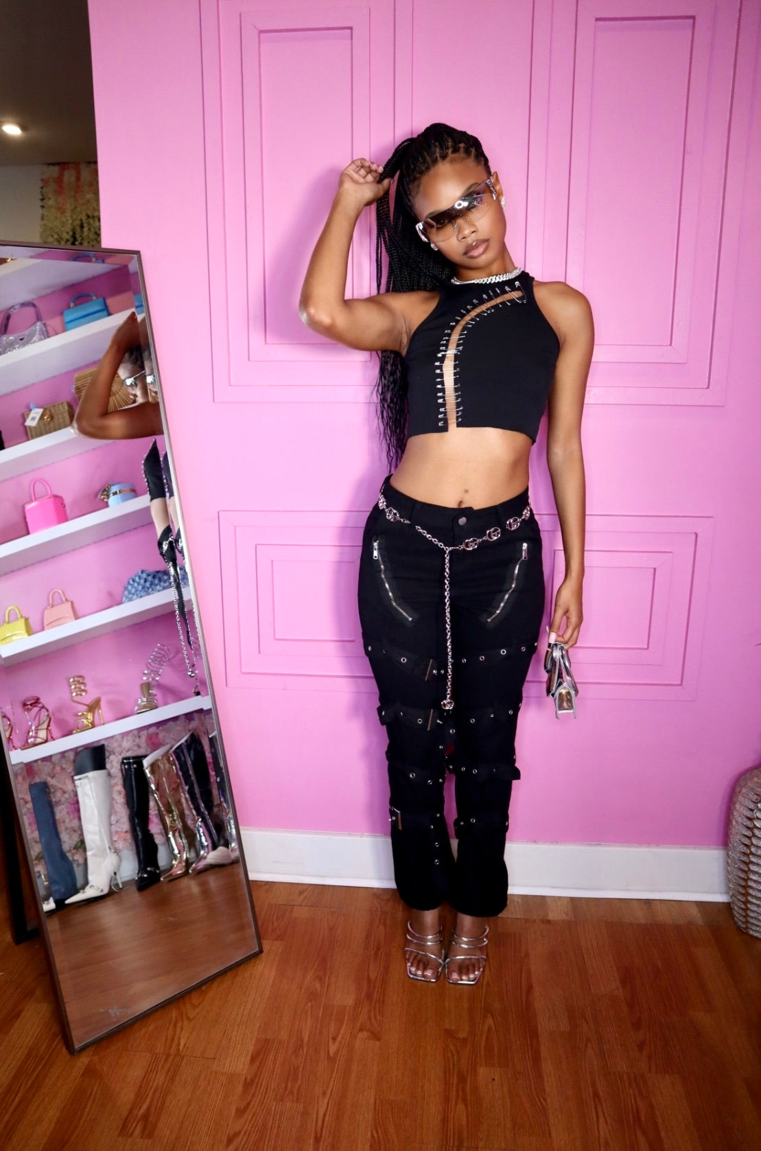 Belted Chic Pants
