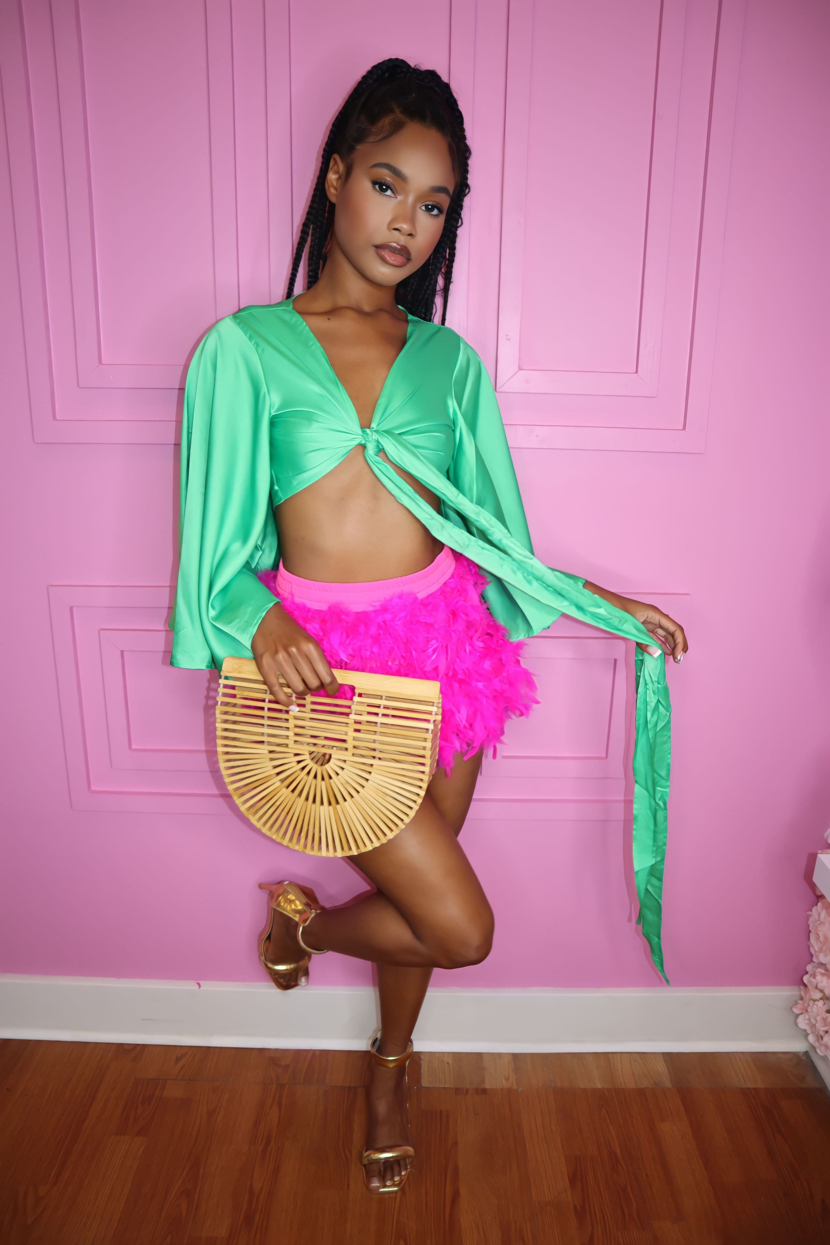 Gone with the Wind Top (Green)