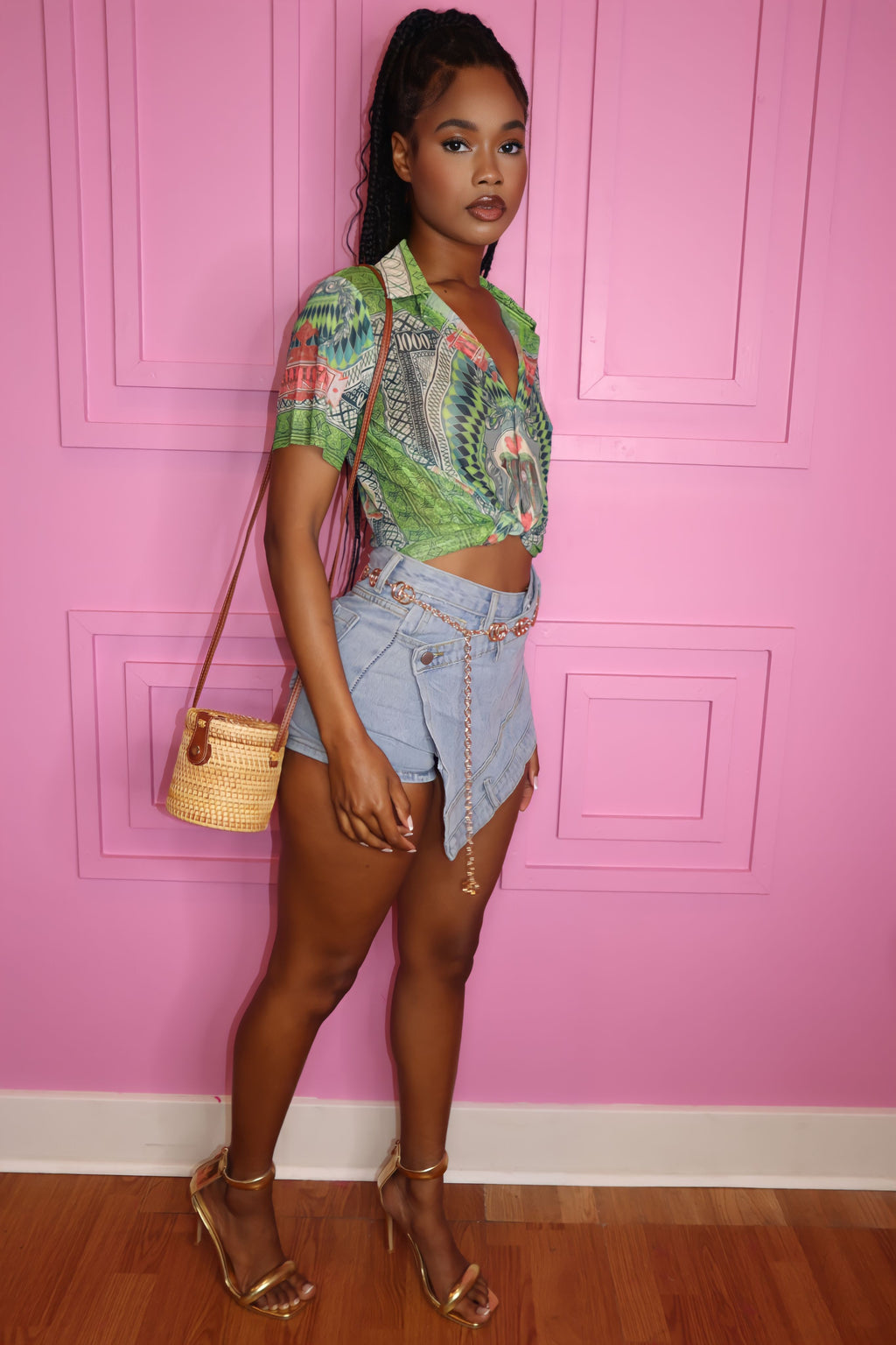 Playtime Skirt ( Light Denim)