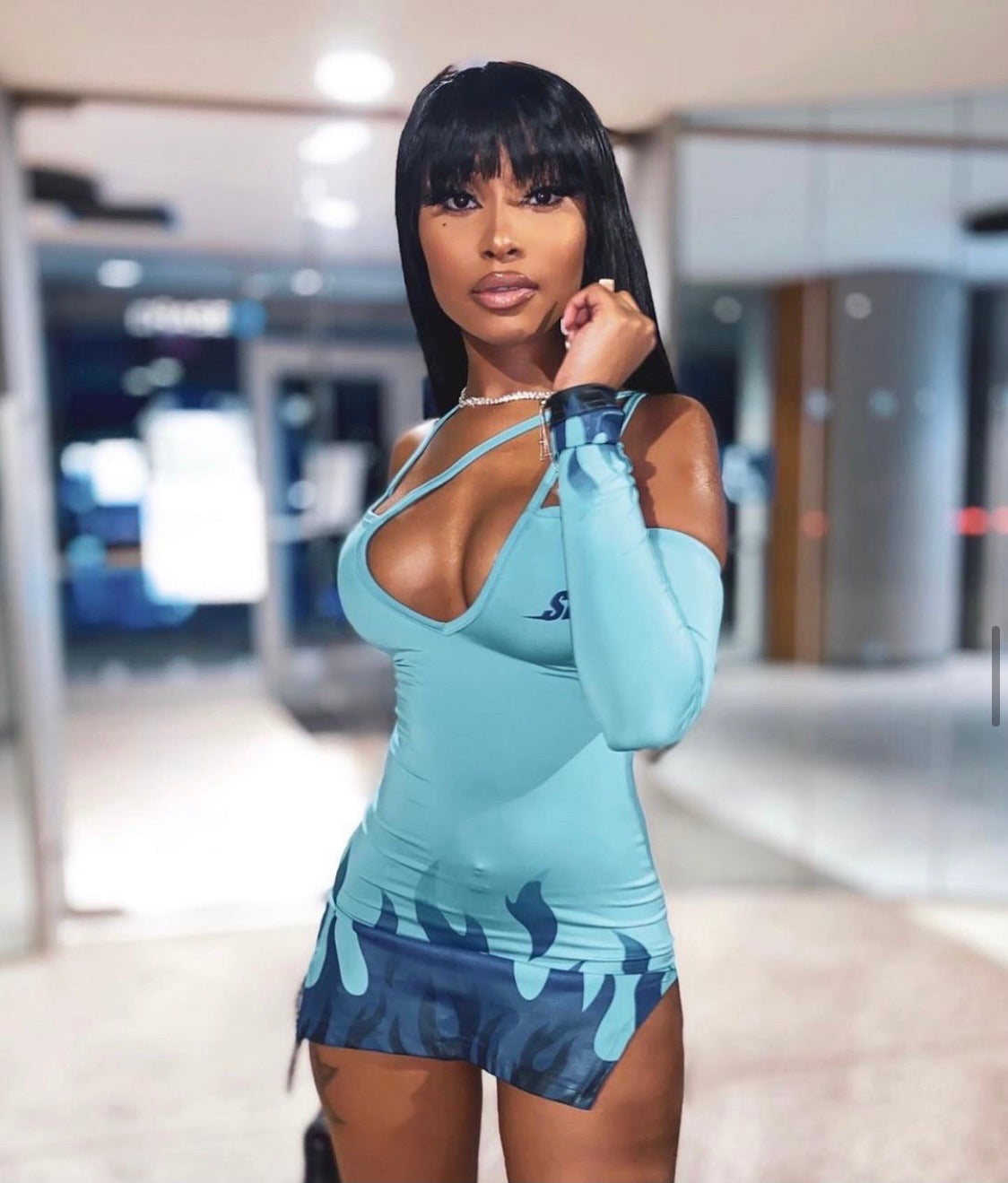 Chyna Bang Straight Wig