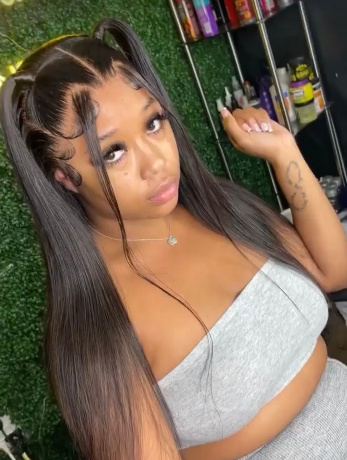 Vain Straight Transparent Wig (Natural Color)