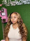 Snob Natural Wave Transparent Wig (Yonce Highlighted )