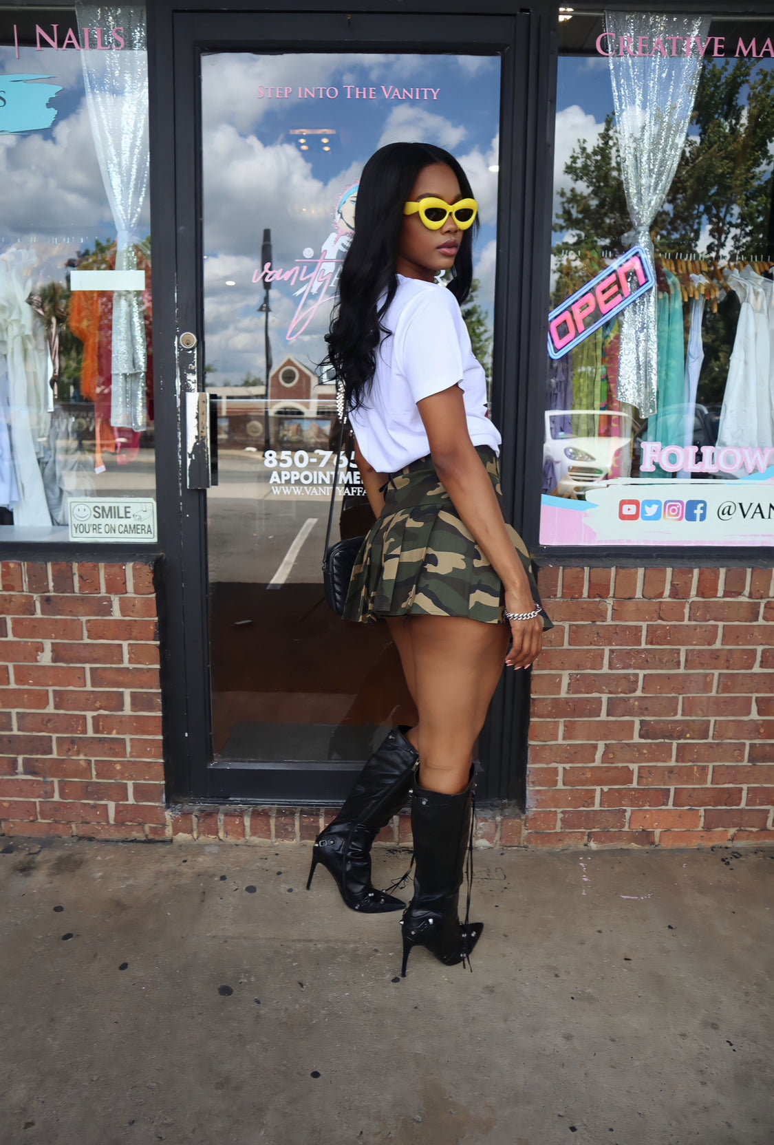 Soldier Mini Skirt