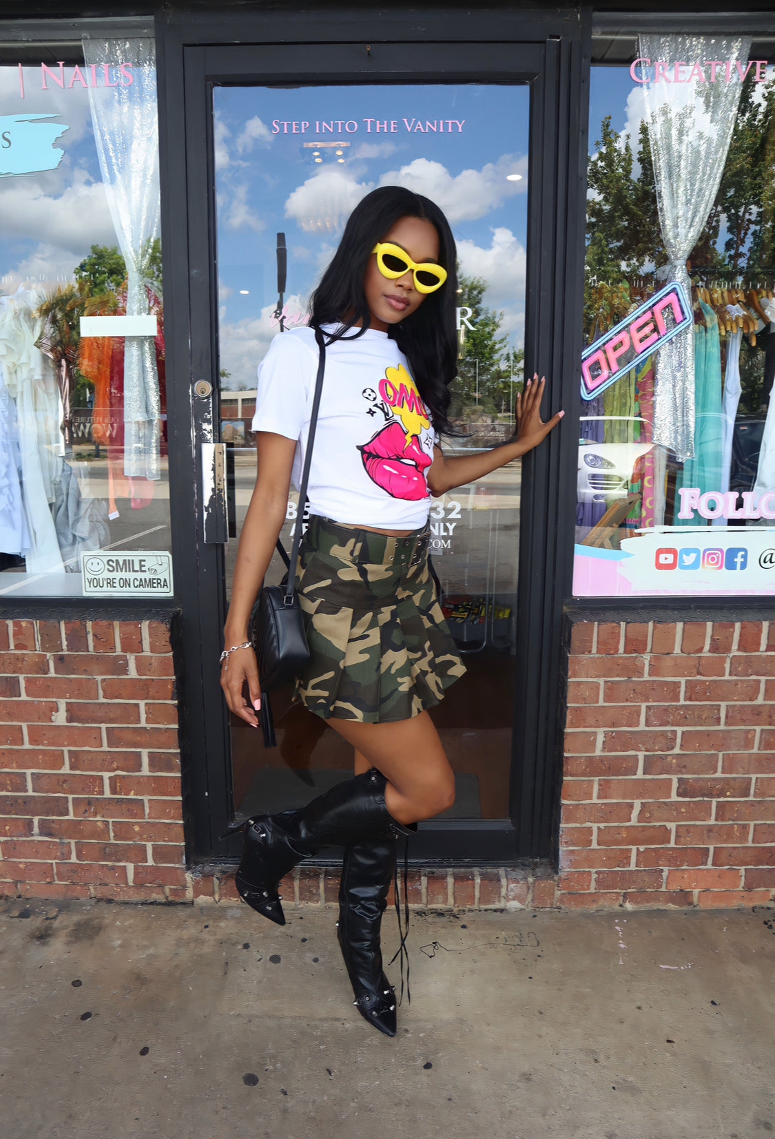 Soldier Mini Skirt