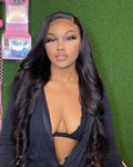 Posh Body Wave Transparent Wig (Natural Color)